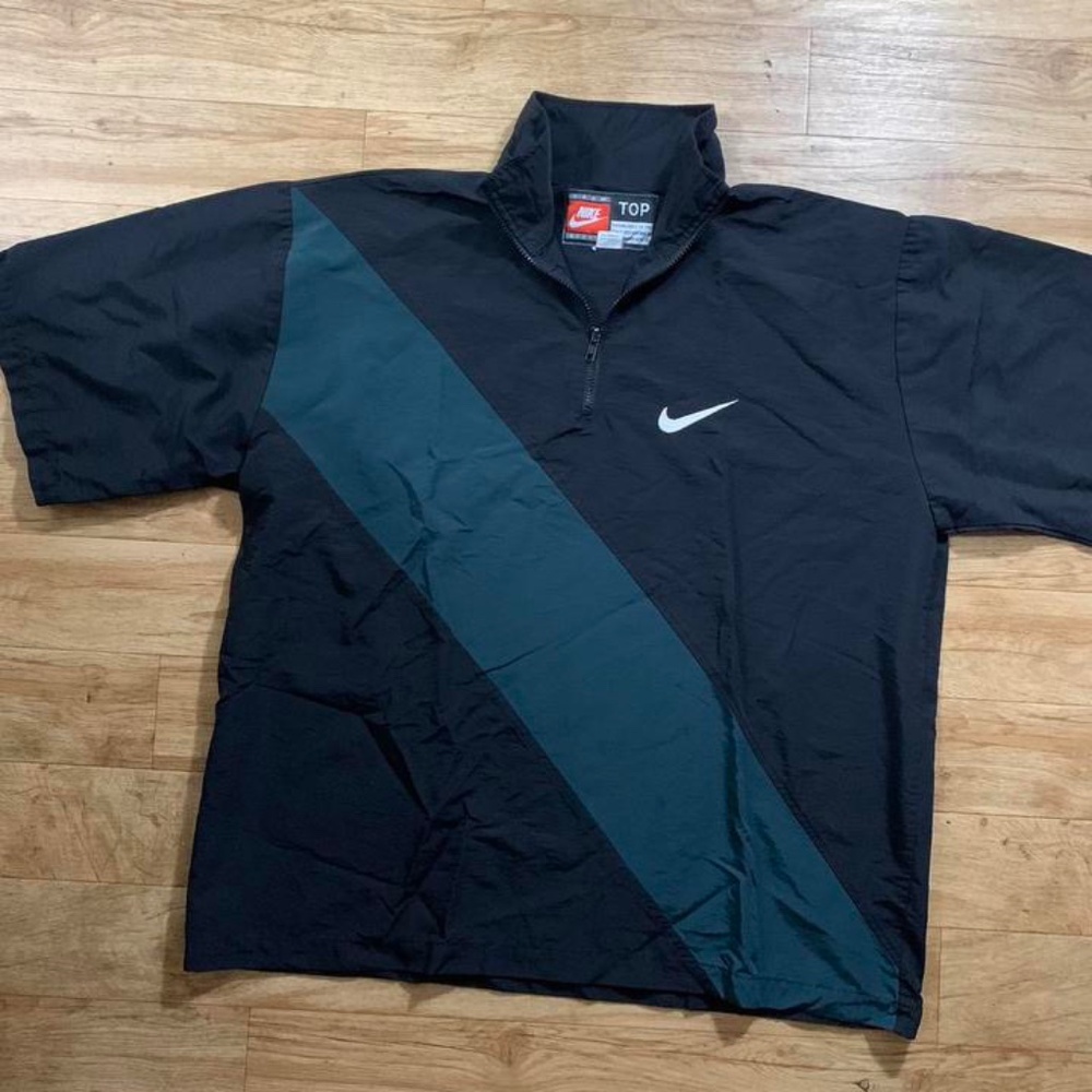 vintage nike windbreaker zip up